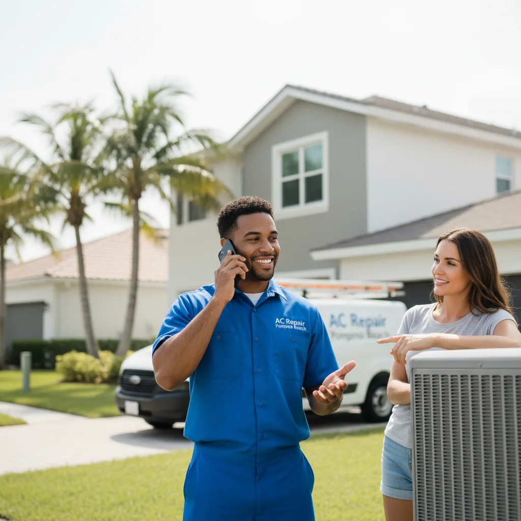 AC Repair Pompano Beach customer support in Fallston